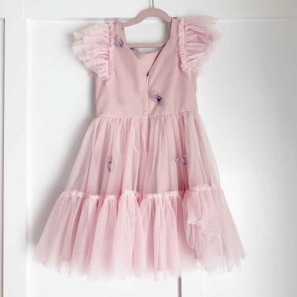 Joyfolie Size 8 Pink Lyrah Tulle Dress - Picture 7 of 7